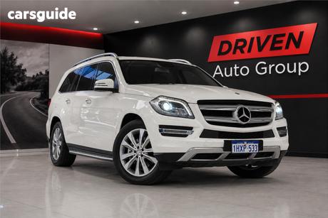 White 2014 Mercedes-Benz GL350 Wagon Blue Tec