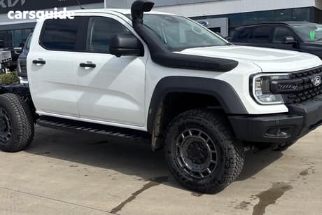White 2026 Ford Ranger Double Cab Chassis Xlt 3.0 (4X4)