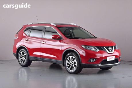Red 2016 Nissan X-Trail Wagon Ti (4X4)