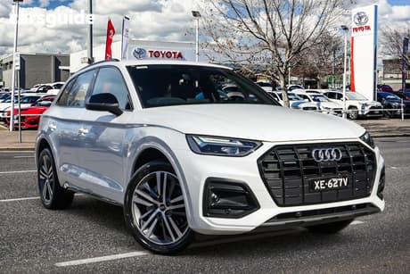 White 2022 Audi Q5 Wagon 45 Tfsi Quattro Mhev