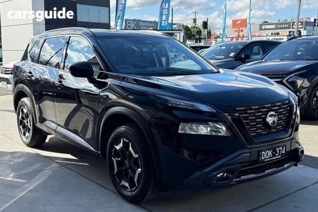 Black 2024 Nissan X-Trail Wagon N-Trek (2Wd)