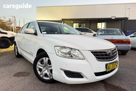 White 2008 Toyota Aurion Sedan At-X