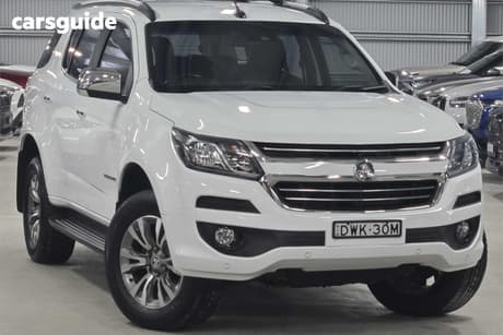 White 2018 Holden Trailblazer Wagon Ltz (4X4)