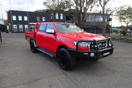 Red 2016 Ford Ranger Dual Cab Utility Xlt 3.2 (4X4)