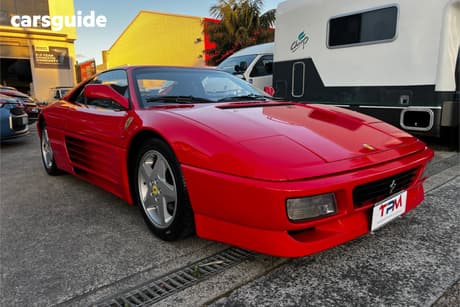 Red 1991 Ferrari 348 Targa Ts