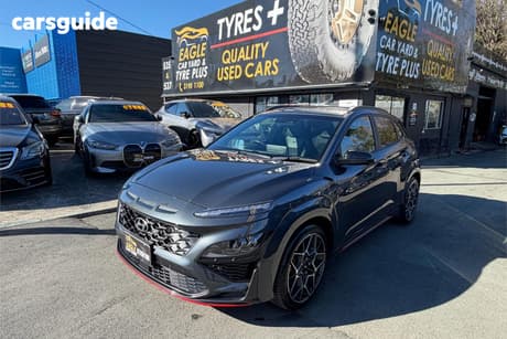 Grey 2022 Hyundai Kona Wagon N Premium
