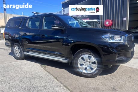 Black 2020 LDV T60 Double Cab Utility Pro (4X4)