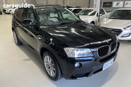 Black 2012 BMW X3 Wagon Xdrive 20I