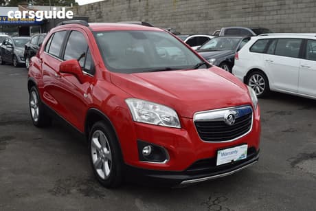 Red 2016 Holden Trax Wagon Ltz