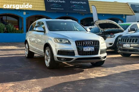 Silver 2014 Audi Q7 Wagon 3.0 Tdi Quattro
