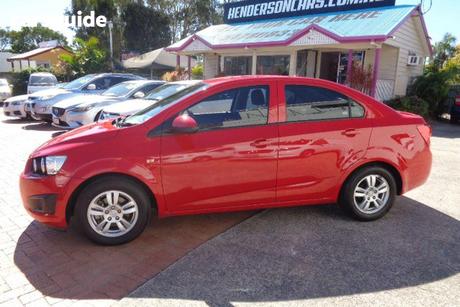 Red 2015 Holden Barina Hatchback Cd