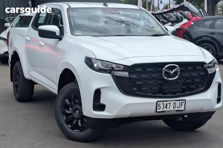 White 2025 Mazda BT-50 Dual Cab Pick-up Xs (4X4)