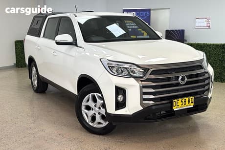 2022 Ssangyong Musso XLV Crew Cab Pickup Elx