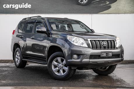 Grey 2011 Toyota Landcruiser Prado Wagon Gxl (4X4)