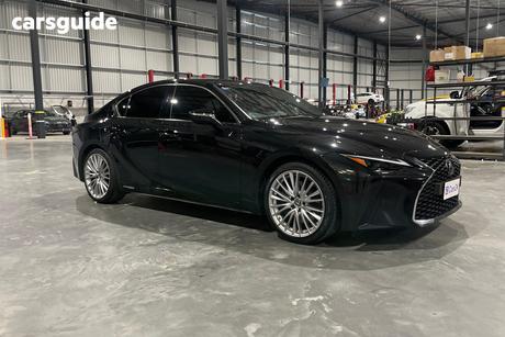 Black 2021 Lexus IS Sedan IS300H LUXURY R