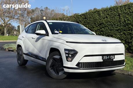 White 2026 Hyundai Kona Wagon Electric Ext Range