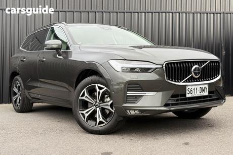 Grey 2021 Volvo XC60 Wagon B5 Momentum Mhev