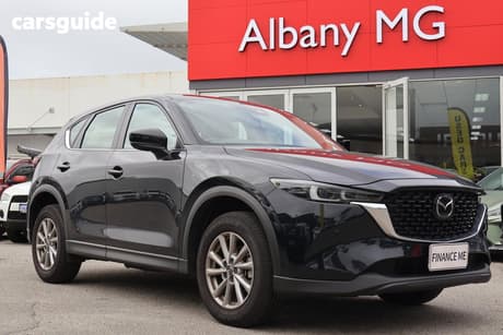 Black 2025 Mazda CX-5 Wagon G25 Maxx Sport (Fwd)