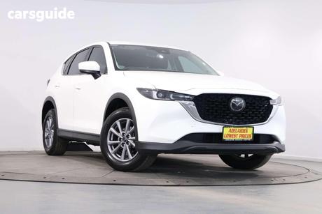 White 2022 Mazda CX-5 Wagon Maxx Sport (Fwd)