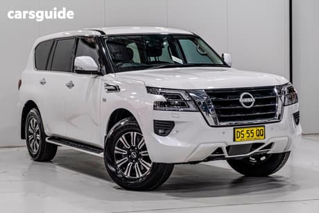 White 2024 Nissan Patrol Wagon Ti (4X4)