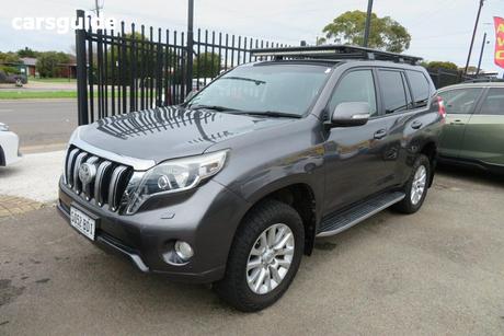 Silver 2014 Toyota Landcruiser Prado Wagon Kakadu (4X4)