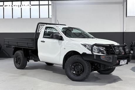 White 2020 Mazda BT-50 Cab Chassis Xt (4X4) (5Yr)