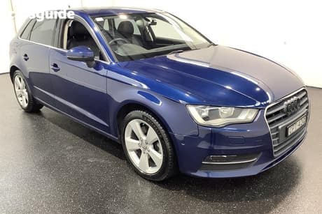 Blue 2013 Audi A3 Hatchback Sportback 1.8 Tfsi Ambition