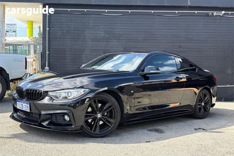 Black 2014 BMW 420D Coupe Sport Line