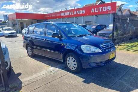 Blue 2003 Toyota Avensis Wagon Verso Glx