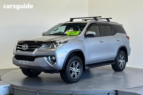 Silver 2019 Toyota Fortuner Wagon Gxl