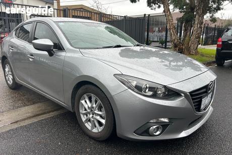 Silver 2013 Mazda 3 Sedan Touring