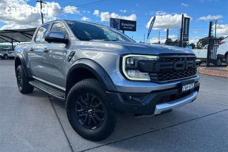 Silver 2022 Ford Ranger Double Cab Pick Up Raptor 3.0 (4X4)
