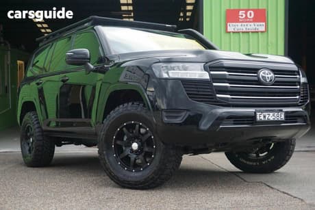Black 2022 Toyota Landcruiser Wagon Lc300 Gx (4X4)