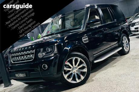 Blue 2014 Land Rover Discovery 4 Wagon 3.0 Sdv6 Hse