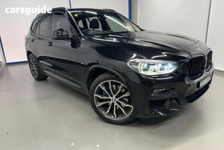 Black 2020 BMW X3 Wagon Xdrive30I M Sport