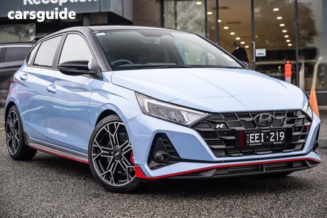 Black 2026 Hyundai I20 Hatchback N