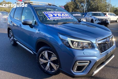 Blue 2019 Subaru Forester Wagon 2.5I-S (Awd)