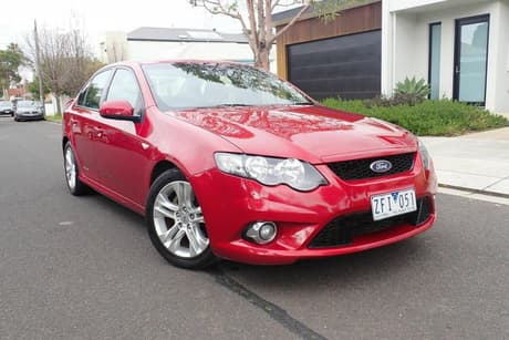 Red 2011 Ford Falcon Sedan XR6