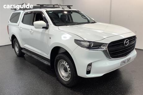White 2022 Mazda BT-50 Dual Cab Pick-up Xs (4X2)