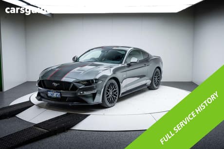 Grey 2018 Ford Mustang Coupe Fastback Gt 5.0 V8