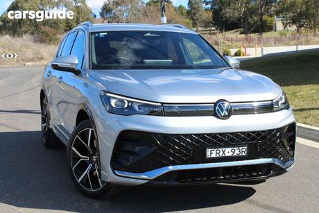 Silver 2025 Volkswagen Tiguan Wagon 195Tsi R-Line