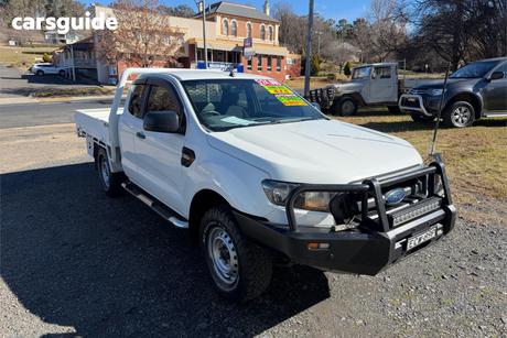 White 2017 Ford Ranger Super Cab Chassis Xl 3.2 (4X4)