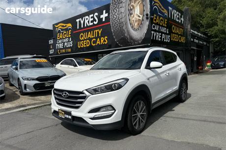 White 2017 Hyundai Tucson Wagon Active X (Fwd)