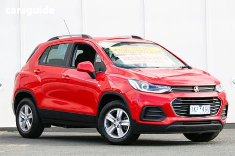 Red 2017 Holden Trax Wagon Ls
