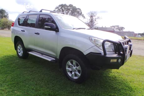 White 2010 Toyota Landcruiser Prado Wagon Gx (4X4)