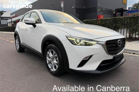 White 2024 Mazda CX-3 Wagon G20 Pure