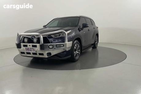 Blue 2021 Toyota Kluger Wagon Gxl Hybrid Awd