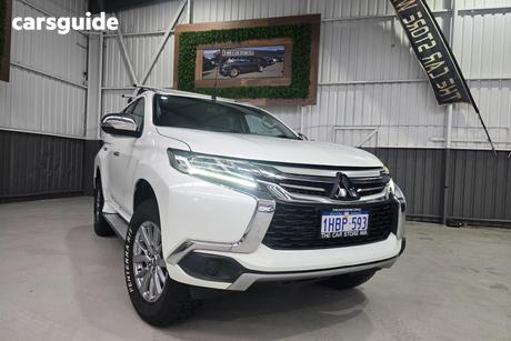 White 2019 Mitsubishi Pajero Sport Wagon Glx (4X4) 5 Seat