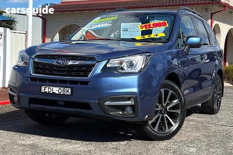 Blue 2017 Subaru Forester Wagon 2.5I-S