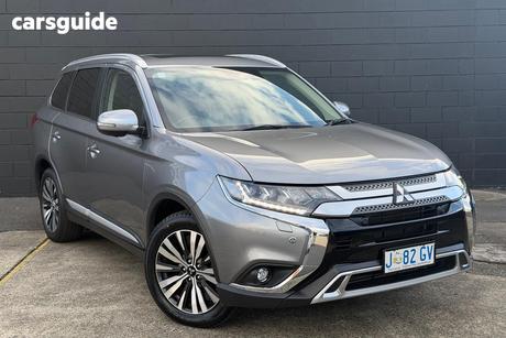 Grey 2020 Mitsubishi Outlander Wagon Exceed 7 Seat (Awd)
